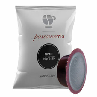 Lollo Caffè PassioneMio miscela Espresso Nero compatibile con Lavazza A Modo Mio*