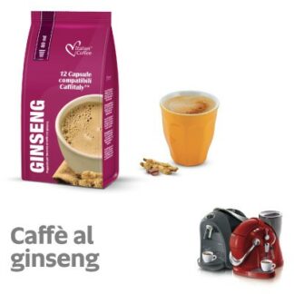 Italian Coffee Caffè al Ginseng compatibile con sistema Caffitaly*