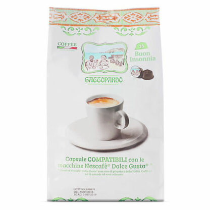 To.Da. Caffè Insonnia in capsule compatibile con Dolce Gusto* (16 pz.)